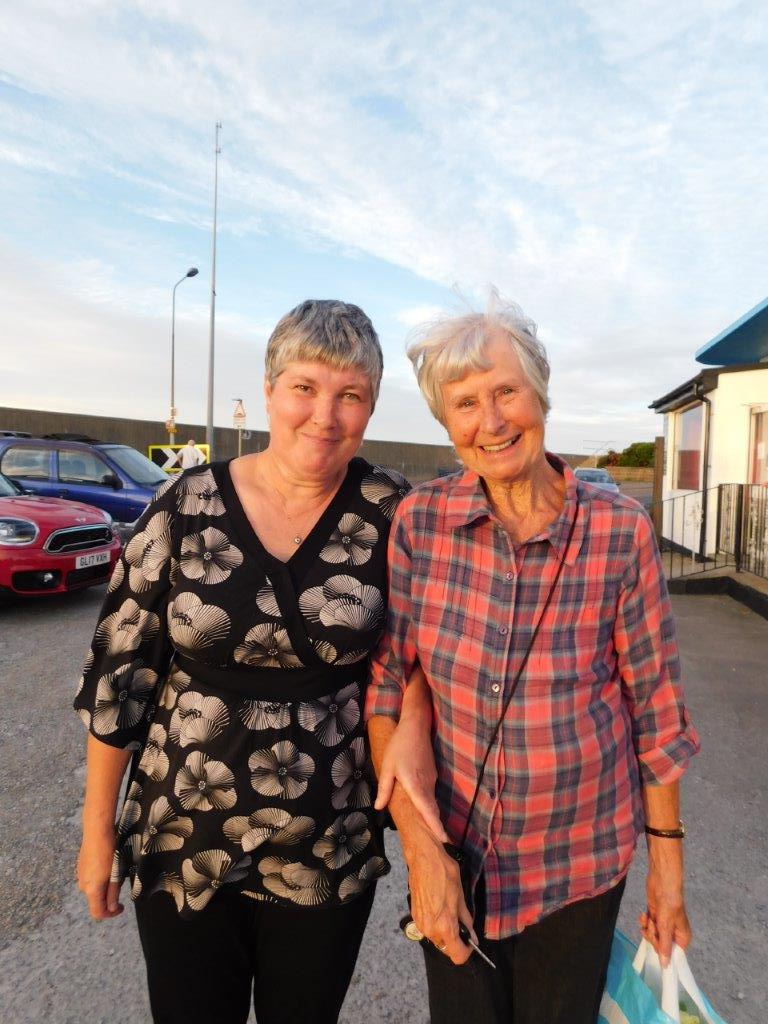 Val and foster daughter Frances